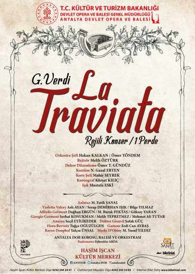 La Traviata, Antalya Devlet Opera ve Balesi